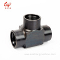 joint tubing connector pipe fitting tee pipe cnc2-7/8